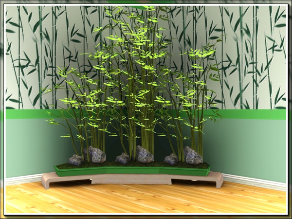 Sims 3 — marcorse_green bamboo pattern by marcorse — A classic green bamboo pattern.