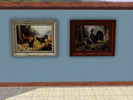 Sims 3 — Bird paintings by Ferdinand von Wright by FinRaven2 — Set of four awesome bird paintings by Ferdinand von Wright