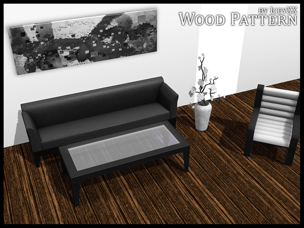 Sims 3 — Wood Pattern 011 by IceyXX by Iceyxx — A decorative wood pattern. 3 recolorable channels.