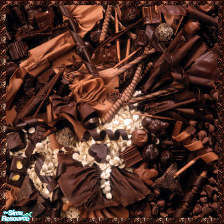 Sims 2 — Chocolate 2 tile floor by DarkBorderR — 2x2