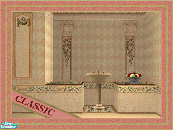 Sims 2 — Classic by prank222 — Bathroom set