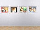 Sims 3 — Wildlife Paintings v1 by FinRaven2 — Big Cats paintings by Berle Bledsoe