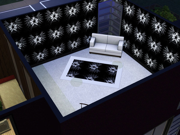 Sims 3 — Dark Wings Pattern by twosister422 — Dark Wings Pattern