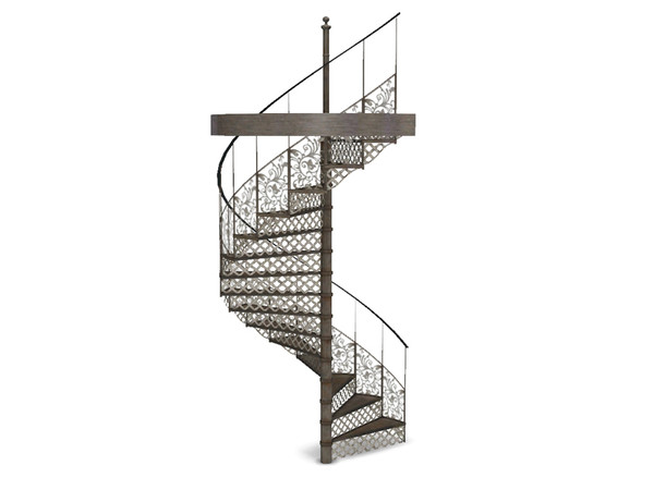 Sims 3 — Ornament spiral stairs by Gosik — Made by Gosik at The Sims Resource. TSRAA