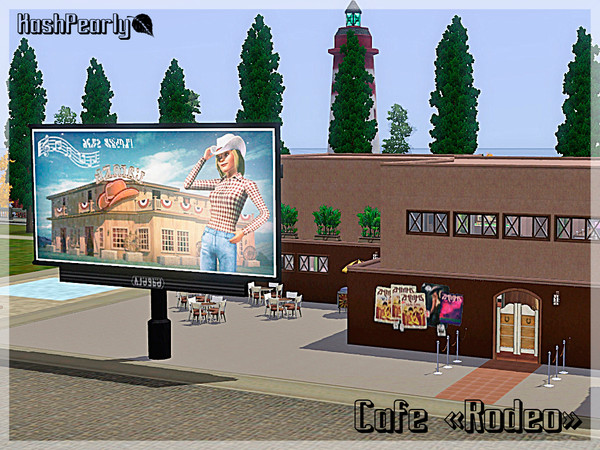 Sims 3 — Cafe Rodeo by KashPearly2 — Created by KashPearly. Available at TSR.
