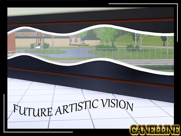 Sims 3 — Future ArtisticVision - Wavy Bay by Canelline. by Canelline — Future ArtisticVision - Wavy Bay by Canelline.
