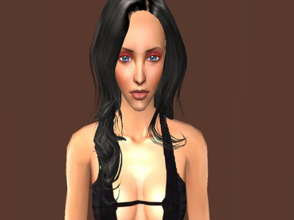 Sims 2 — Red Smooth Eyeshadow by adrianlovesfacetime2 — Red eyeshadow for sims 2