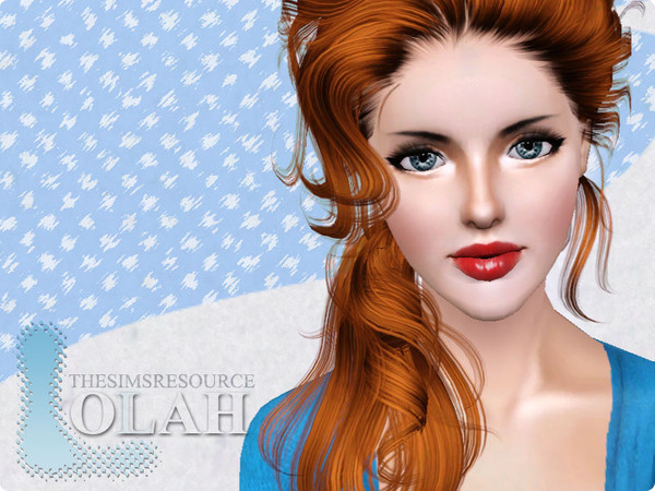 Sims 3 — ANNE   by Lolahh162 — CC INCLUDED MAKE UP AND EYEBROWS CC NOT INCLUDED HAIR