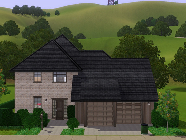 Sims 3 — Phoebe by dorienski — A family home with open-plan living, dining and kitchen area, laundry room, double indoor