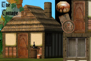 Sims 2 — The Cottage by arenaria — This is a Hood decoration, not a lot!