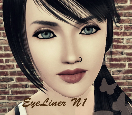 Sims 3 — Eyeliner_N1 by munia — Eyeline N1 by Munia