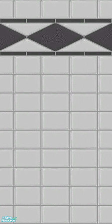 Sims 2 — Shades Of Gray (11) by cruinne — Eleventh in a set of gray ceramic tiles for the kitchen or bathroom. These