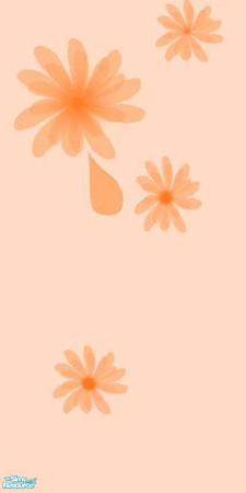 Sims 2 — Paint_wall_set - Flowers 6 by milla184 — Flowers pop
