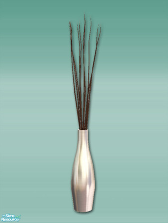 Sims 2 — Samsara - Vase and Sticks - Mesh by Shakeshaft — Part of a modern lounge set with Tubular shaped shelving with