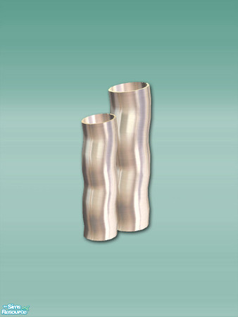 Sims 2 — Samsara - Vase - Mesh by Shakeshaft — Part of a modern lounge set with Tubular shaped shelving with extra slots