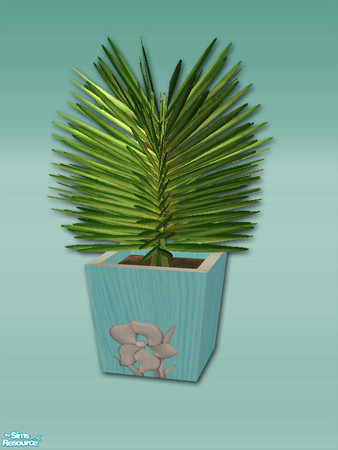 Sims 2 — Samsara - Plant 02 - Mesh by Shakeshaft — Part of a modern lounge set with Tubular shaped shelving with extra