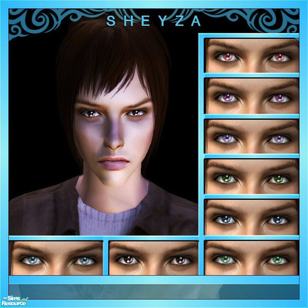 Sims 2 — Guilty Eye Collection by rythmgitr — Just the convicted look your sims need. Ideal for the arrogant,