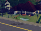 Sims 3 — Florida Dream by wakeuphead2 — I recently went to Florida and saw houses all over that looked like this one and