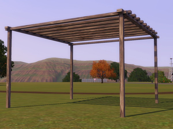 Sims 3 — Hawthorne Arbor by sim_man123 — Arbor from my Hawthorne Patio Set. Made by sim_man123 from TSR. TSRAA.