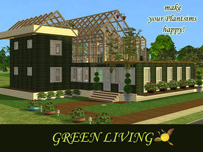 Sims 2 — evi2s  Green Living by evi — Your Plantsims will love it! It is big, comfortable and designed to leave the