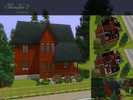Sims 3 — Shordor v2 by Randoodle2 — 3 bedrooms, 2 bathrooms. 30 x 30 lot. Located in Sunset Valley 365 Oak Grove Road.