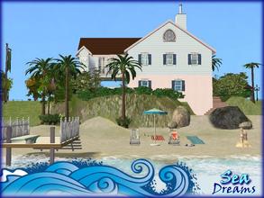 Sims 2 — Sea Dreams by allison731 — Cozy home with a beautiful view to the sea.House has:kitchen with dining room,living