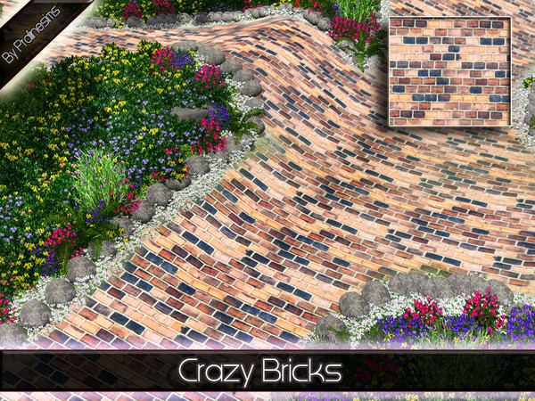 Sims 3 — Crazy Bricks by Pralinesims — By Pralinesims