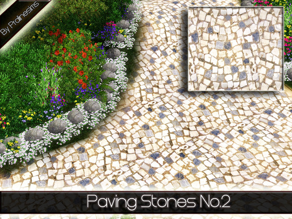 Sims 3 — Paving Stones No.2 by Pralinesims — By Pralinesims