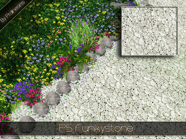 Sims 3 — PS Funkystone by Pralinesims — By Pralinesims