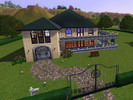 Sims 3 — H and N's Home by LizardDaughter — Huge home on huge lot, 2/3 bed, 4 bath, furnished, partially