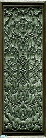 Sims 2 — Ornatepanel2 by WelshWitch — Beautiful wood panels with ornate metalwork, suitable for any sim home, castle or