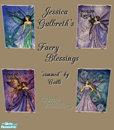 Sims 2 — Jessica Galbreth\'s Faery Blessings by Callisto149 — Bless your sims\' home with Jessica Galbreth\'s Faery