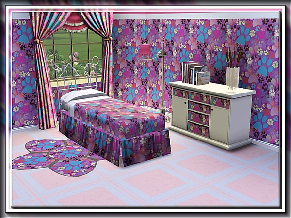 Sims 3 — marcorse_follow that paw pattern by marcorse — Follow that paw . . if you can decide which one . in this allover