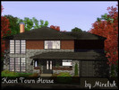 Sims 3 — Kaori Town House by Mireluk — A large modern house with a touch of japanese style that your sims family will