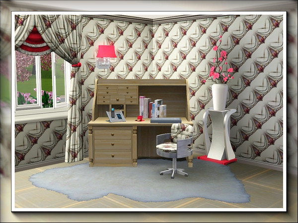 Sims 3 — marcorse_a la Tiffany pattern by marcorse — A diagonal repeat design featuring a Tiffany-like motif on a