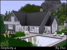 Sims 3 — Modern lodge Simple living 4 by Dux12 — Simple living is what this modern Lodge is about If you want a home with