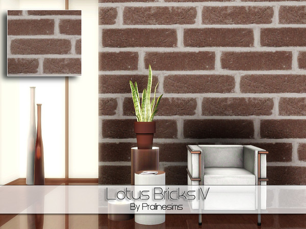 Sims 3 — Lotus Bricks IV by Pralinesims — By Pralinesims under: Masonry