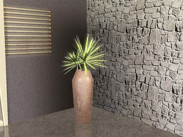 Sims 3 — Plant_Large Yucca by ung999 — Ung999_Plant_Large Yucca