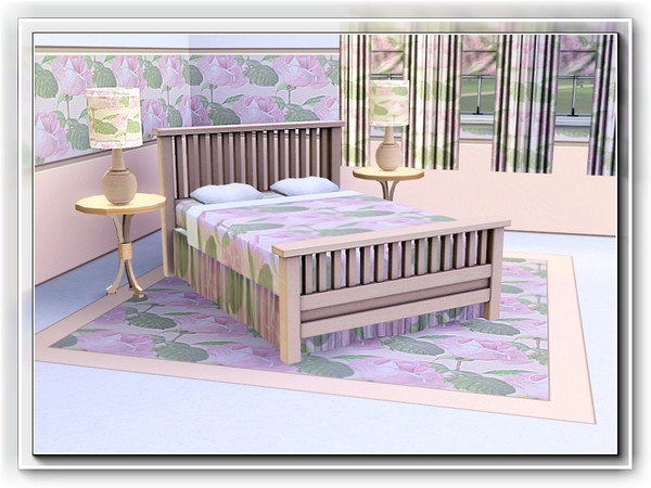 Sims 3 — marcorse_rose of pink pattern by marcorse — A single perfect pink rose in regular repeats.