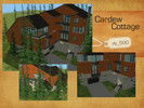 Sims 2 — Cardew Cottage by rb_500 — A truly huge house set on a small hillside and surrounded by trees. The four stories
