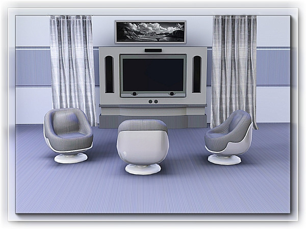 Sims 3 — marcorse_carpet ribbd10 pattern by marcorse — The classic ribbed texture, in a soft dove grey. The game
