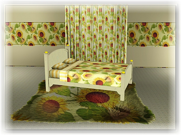 Sims 3 — marcorse_follow the sun pattern by marcorse — Follow the sun, just like the sunflowers depicted in the pattern -