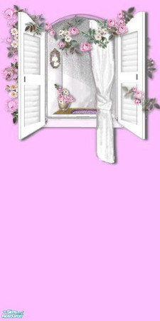 Sims 2 — Open Window by cariadbach — For the Sim that likes to see an open window.