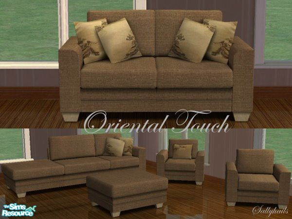 Sims 2 — Oriental Touch Annie Modular Sofa by sallyhails — Recolour of blake boys fabulous Annie Modular Sofa. This file