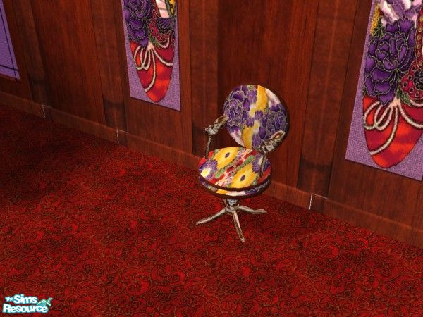 Sims 2 — Mystic Orient Nursery - Red - kids chair by ead425 — 