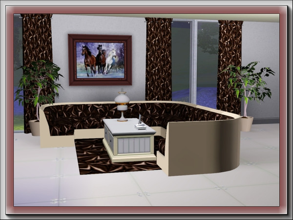 Sims 3 — marcorse_satin puff chocolate pattern by marcorse — This is the dark chocolate variation of my fabric texture,