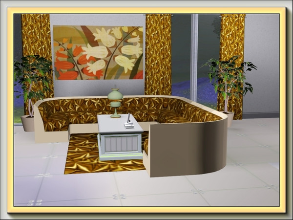 Sims 3 — marcorse_satin puff old gold pattern by marcorse — This is the old gold variation of my fabric texture, Satin