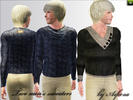 Sims 3 — Two men's sweaters. by aifirsa — Two sweaters for men.