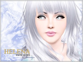 Sims 3 — Helena - Snow Queen by Pralinesims — Helena, a mystical snow queen. You only need the basegame. You must have