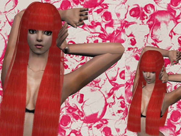 Sims 2 — Hot Red Hair by staceylynmay2 — Amazing hot colourful red hair, for Female all ages. Thanks to CoolSims for hair